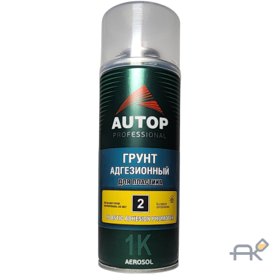 Аэрозоль AUTOP (N02) Грунт адгезионный для пластика пигментированный 520мл